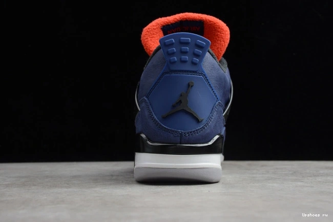 Loyal Air CQ9597-401 Habanero Black WNTR Jordan 4 Blue Red 0827